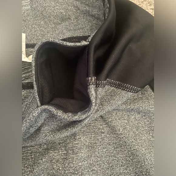 Lucy Black and Gray Two-Tone Active Wear Leggings - Picture 8 of 12